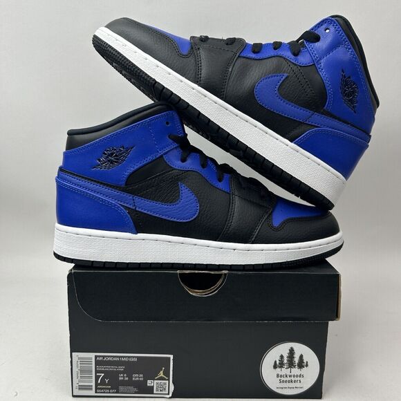 Nike Other - Nike Shoes Air Jordan 1 Mid Retro GS “Hyper Royal” 2023